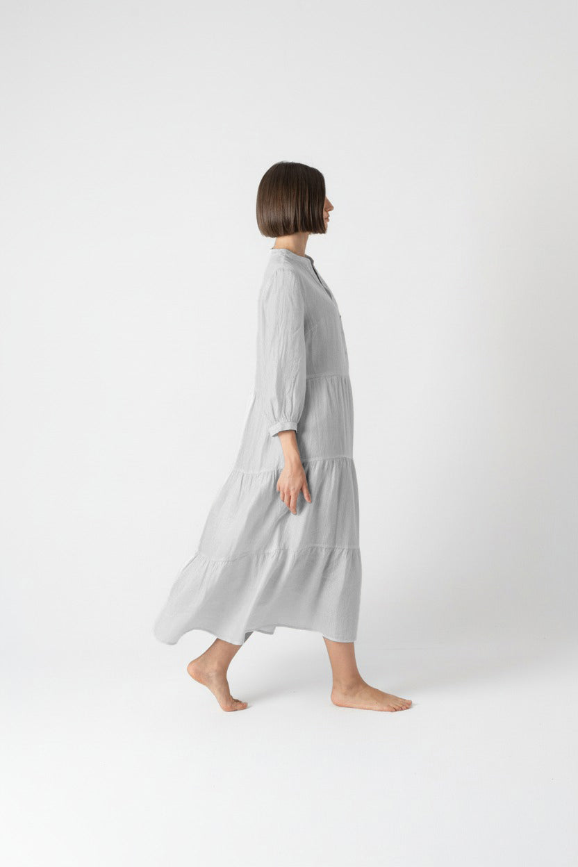 Altea Midi Dress Ice Luxmii