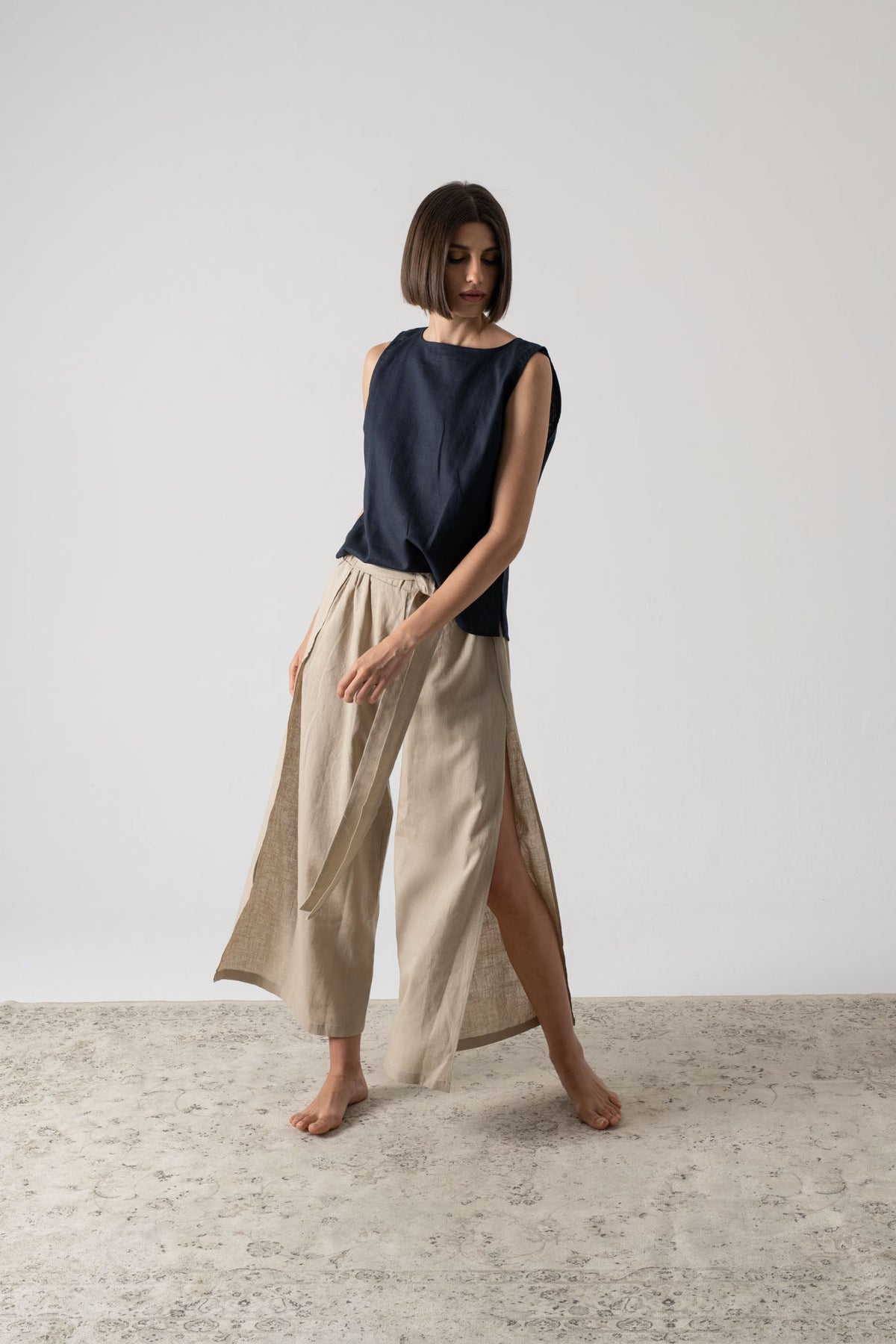 Chloé Top Navy Luxmii