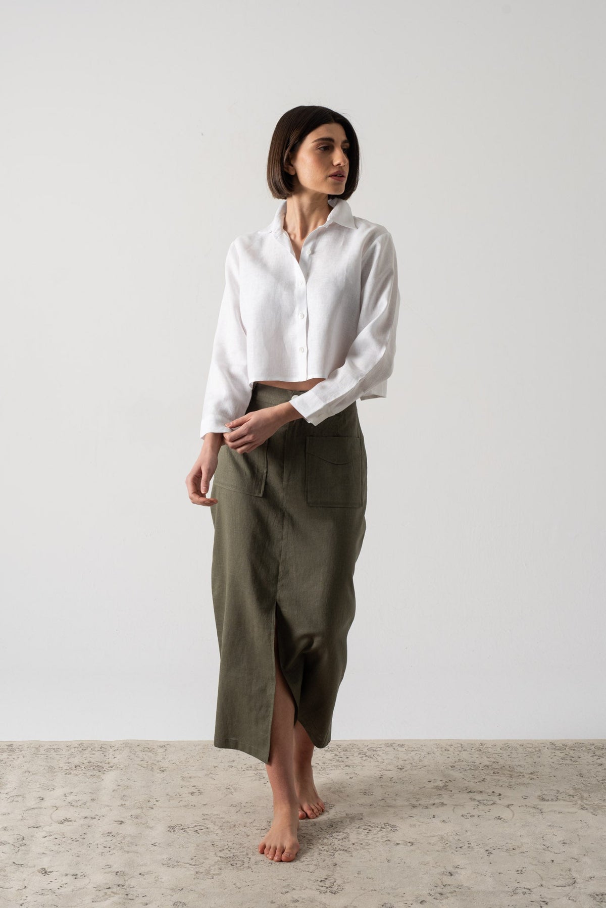 Ezara Shirt White Luxmii