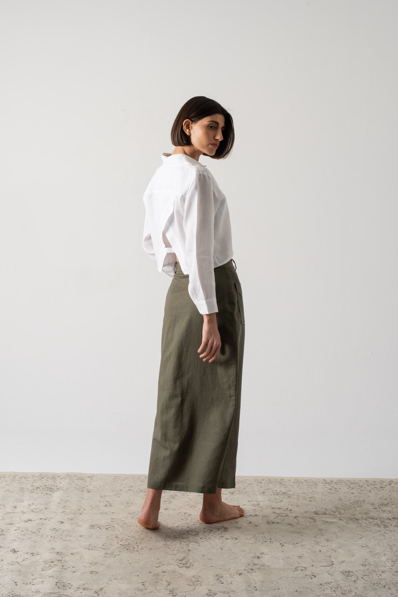 Ezara Shirt White Luxmii