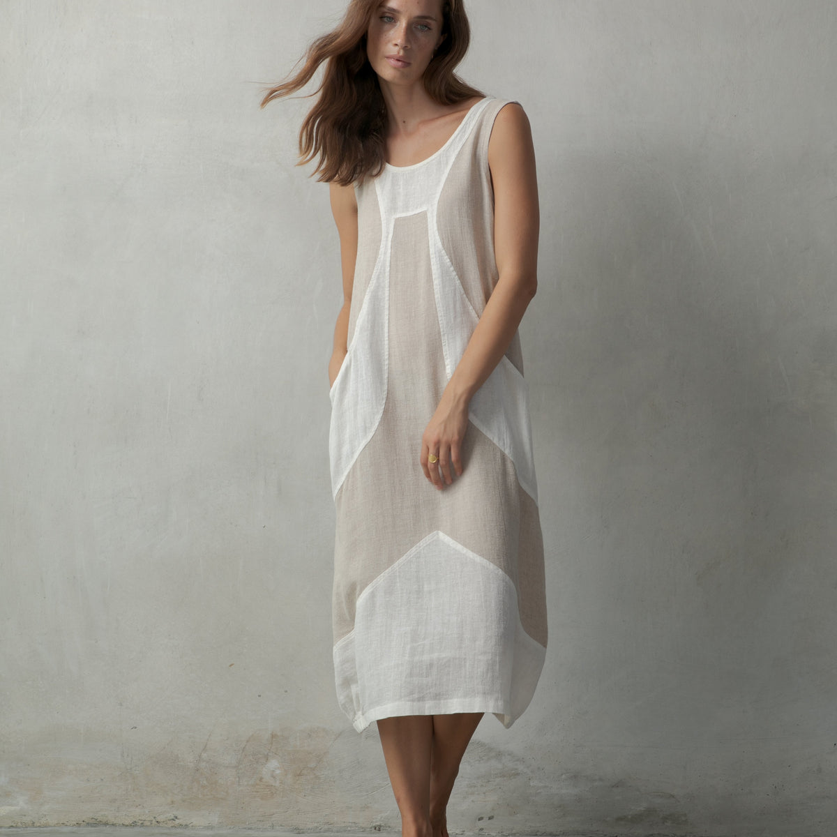 Milos Linen Dress