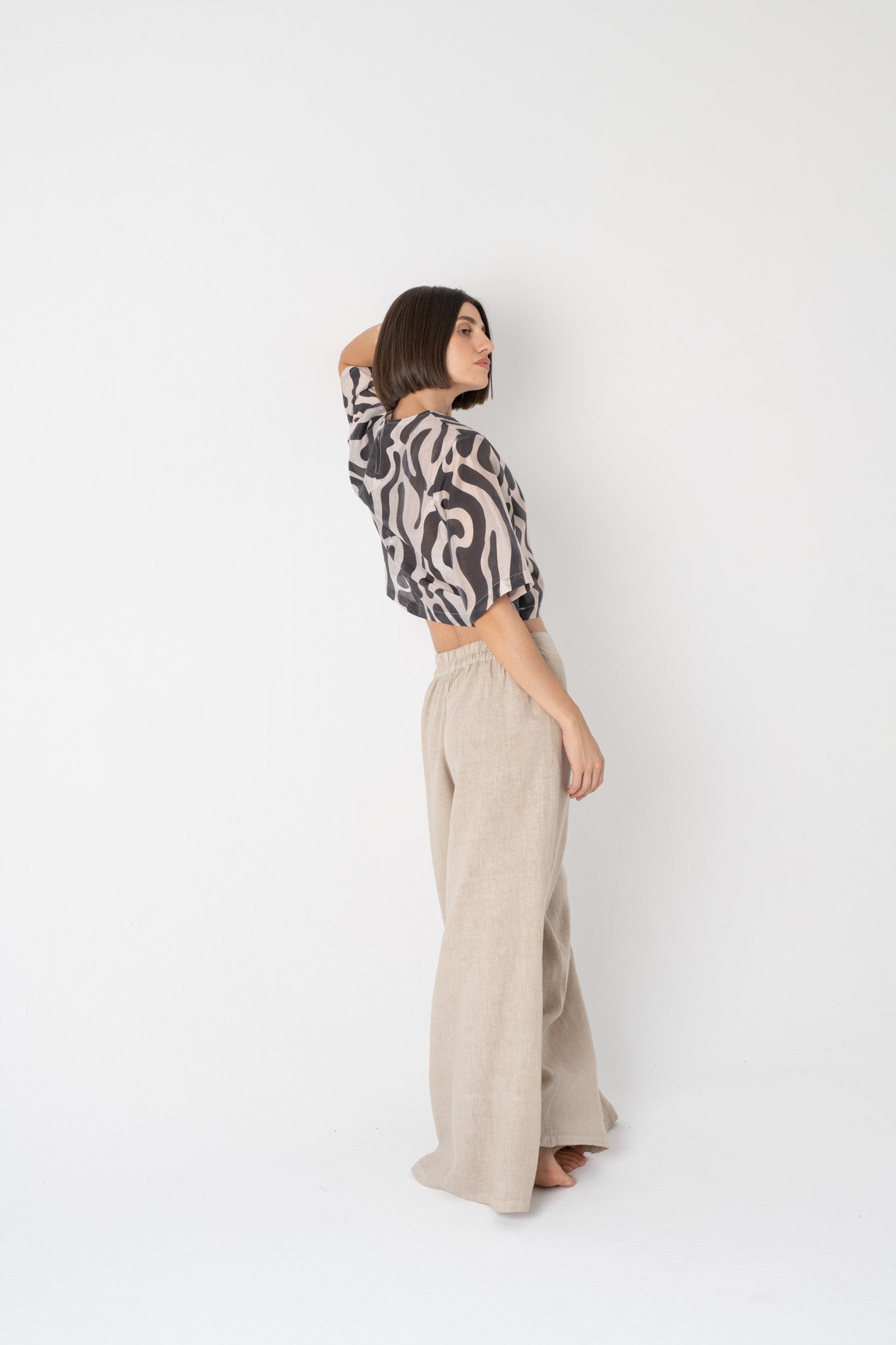 Stella Top in Savannah Print Luxmii