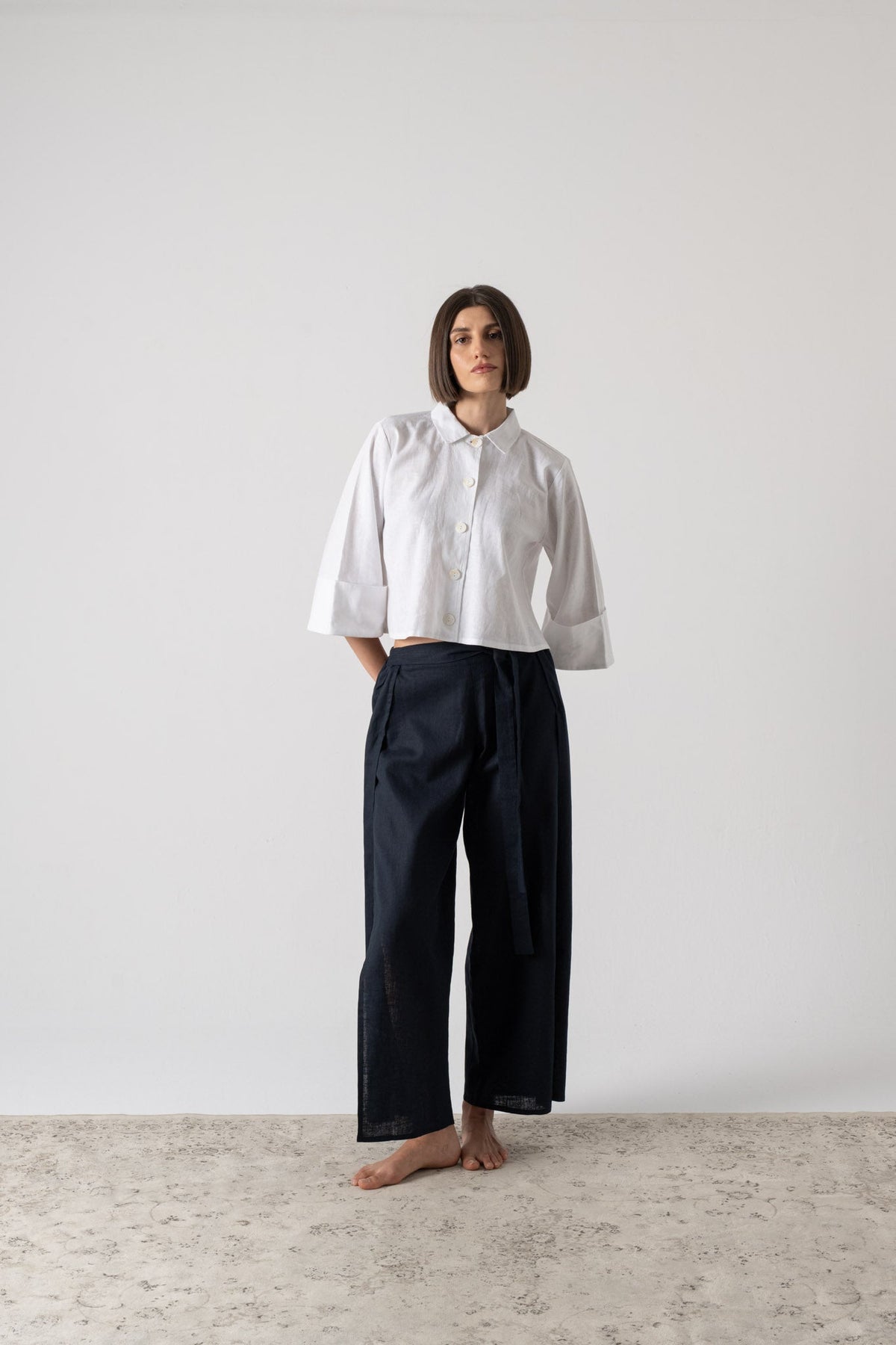 Beja Shirt Jacket White Luxmii