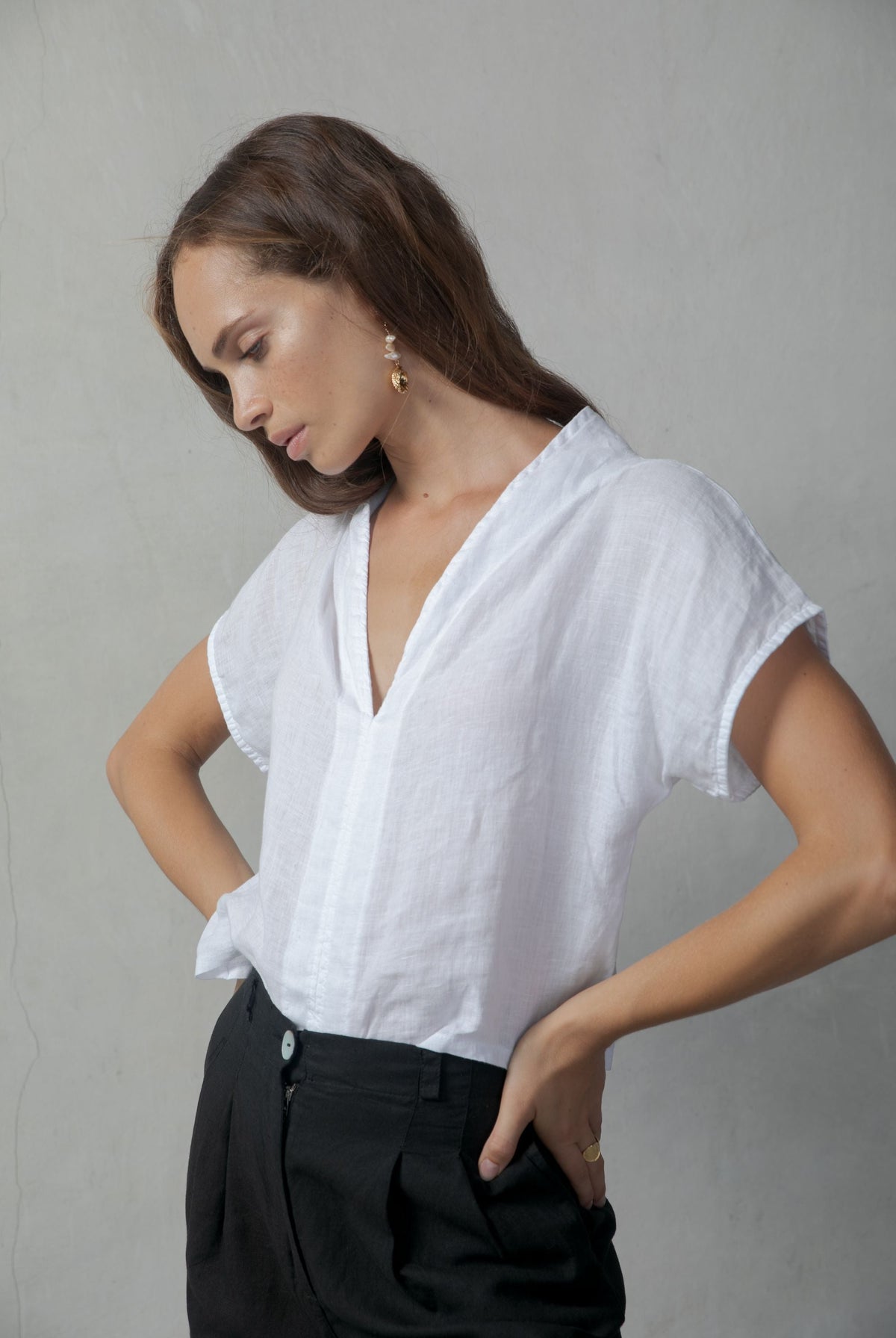 Linen Tops - LUXMII