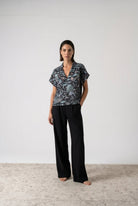 Collo Alto Top Najeon Print Vol. II Luxmii
