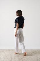 Collo Alto Top Navy Luxmii