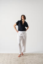 Collo Alto Top Navy Luxmii