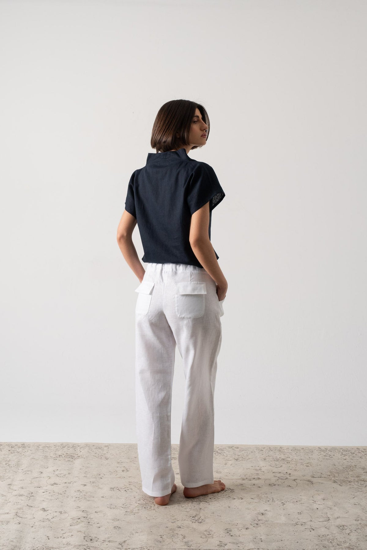 Collo Alto Top Navy Vol. II Luxmii
