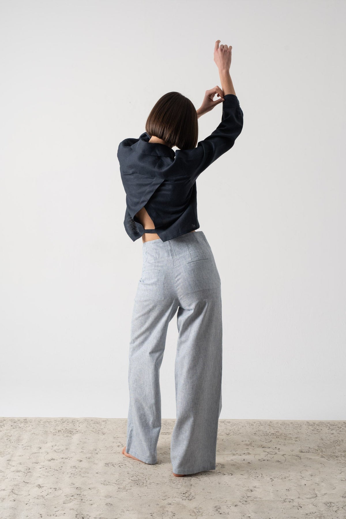 Ezara Shirt Navy Luxmii