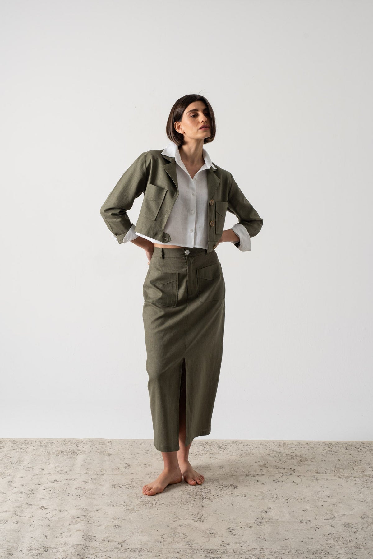 Ezara Shirt White Luxmii