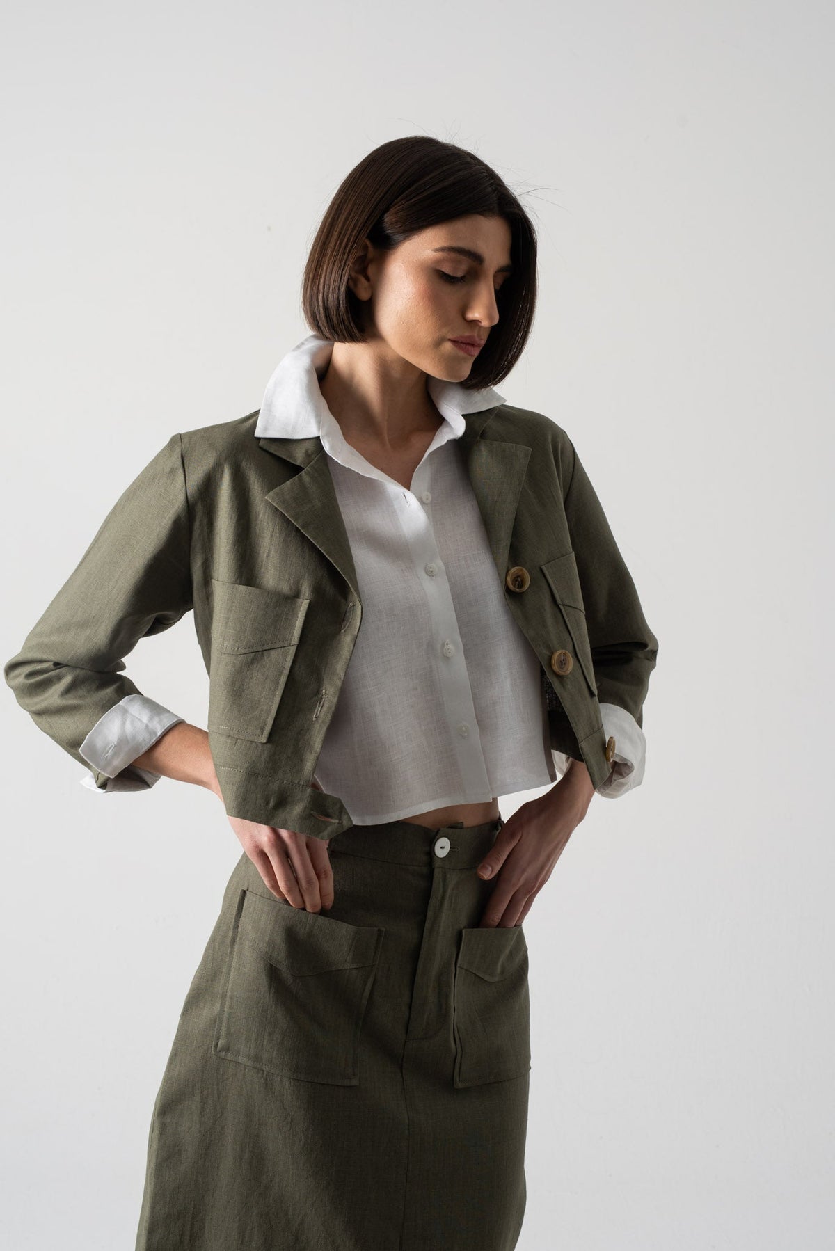 Ezara Shirt White Luxmii