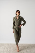 Lior Shirt Jacket Khaki Luxmii
