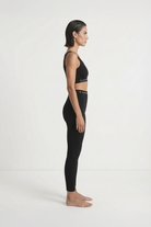 Ribbed Knit Mouvement Crop Top Luxmii