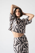 Stella Top in Savannah Print Luxmii