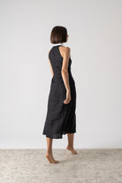 Tuxedo Dress Black Luxmii