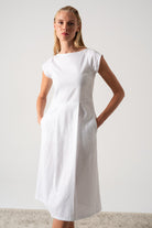 Viana Dress White Luxmii